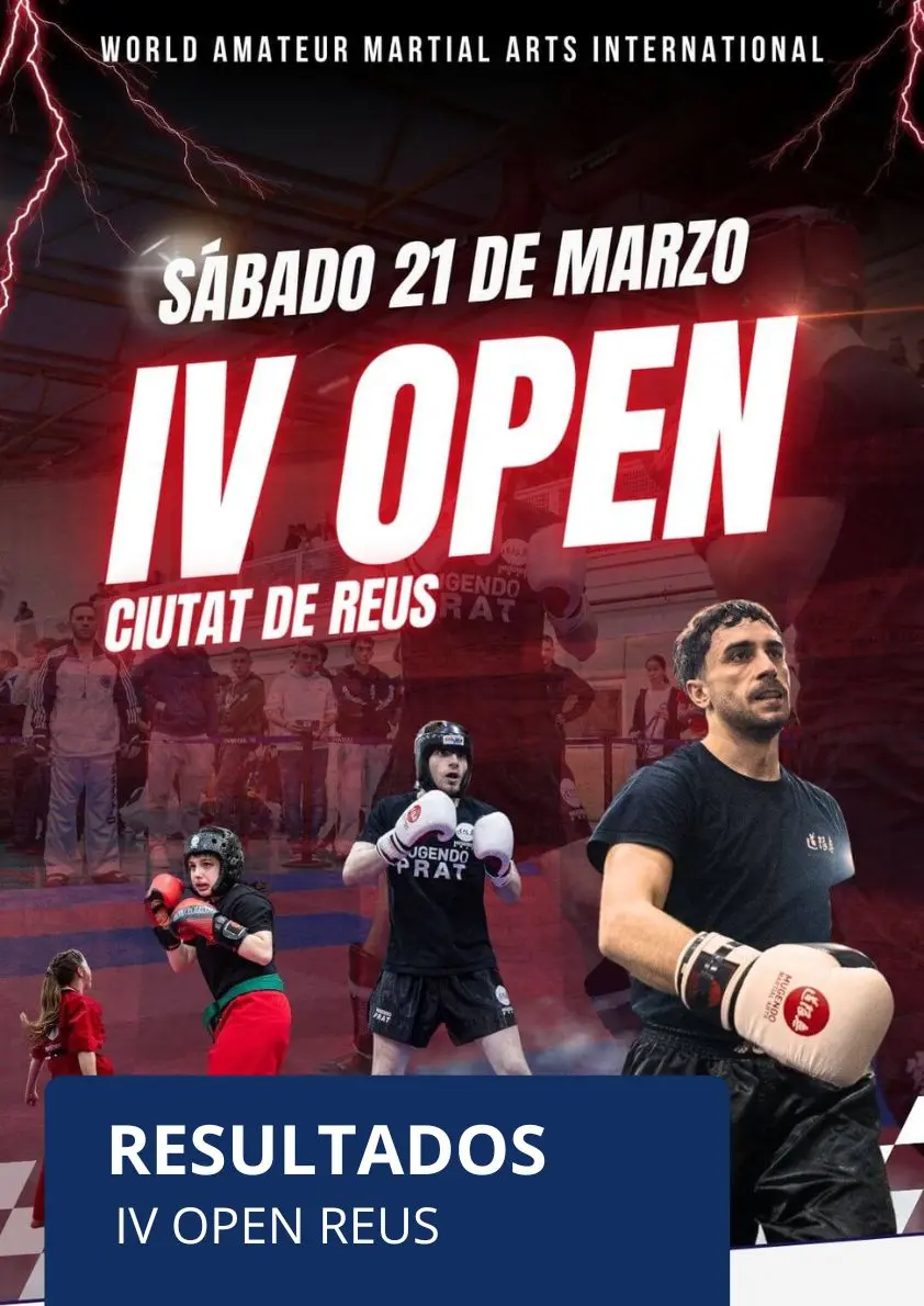 Open Ciutat de Reus WAMAI campeonato artes marciales